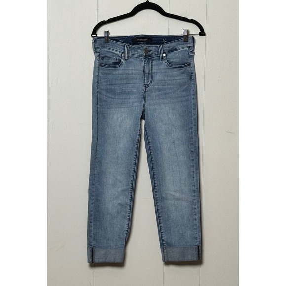 Liverpool Los Angeles Denim - Liverpool Los Angeles Women's The Crop Light Wash Cuffed Denim Jeans Size 8/29